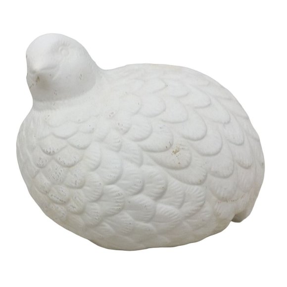 Vintage 1985 Small Ceramic Partridge Bird- Paint Yourself/Keep as is Craft! - Picture 1 of 5